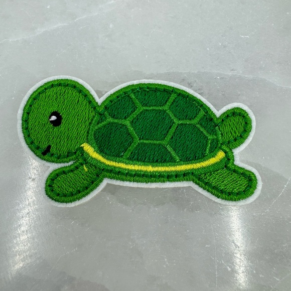 Other - 3/$15 Cute Turtle Embroidered Patch